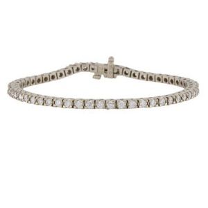 14K Diamond Tennis Bracelet